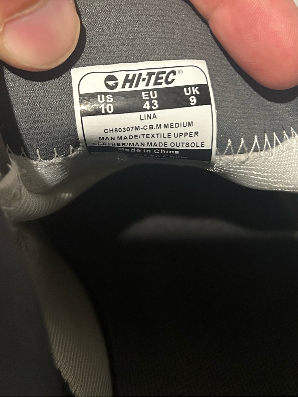 Men’s Hi-Tec Trail Running Shoes size 10 - Picture 6 of 6